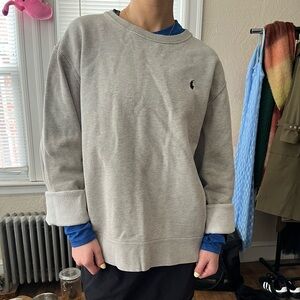 POLO CREWNECK SWEATSHIRT